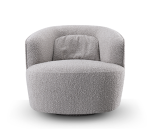 Grace Swivel Chair - Steam Bouclé - Tommy Franks
