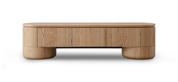 Berwick TV Unit - Ash Oak - Tommy Franks