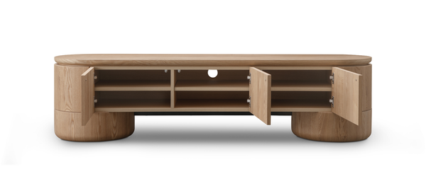Berwick TV Unit - Ash Oak - Tommy Franks