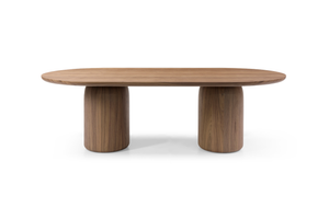 Basilca Dining Table 240 - Walnut - Tommy Franks