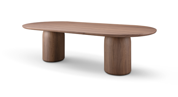 Basilca Dining Table 270 - Walnut - Tommy Franks