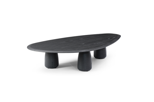 Basilca Coffee Table - Matte Black - Tommy Franks