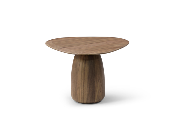 Basilca Side Table - Walnut - Tommy Franks