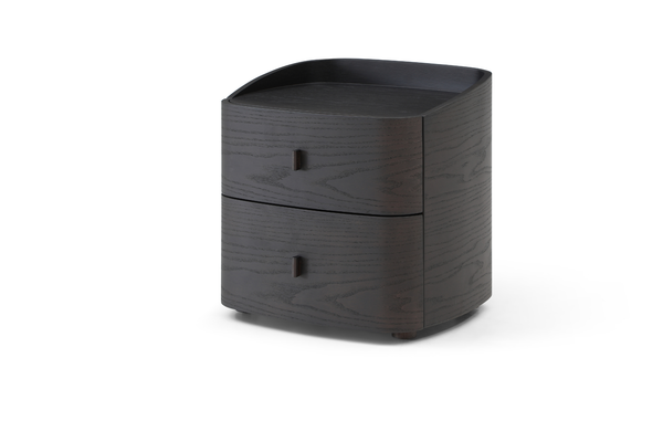 Vertu Bedside Table - Smoke Oak - Tommy Franks