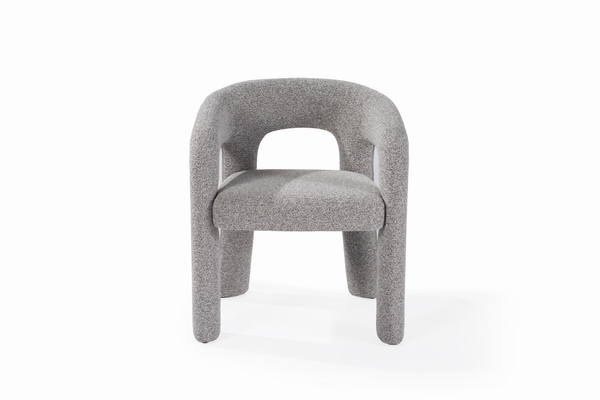 Jace Dining Chair - Grey Boucle - Tommy Franks