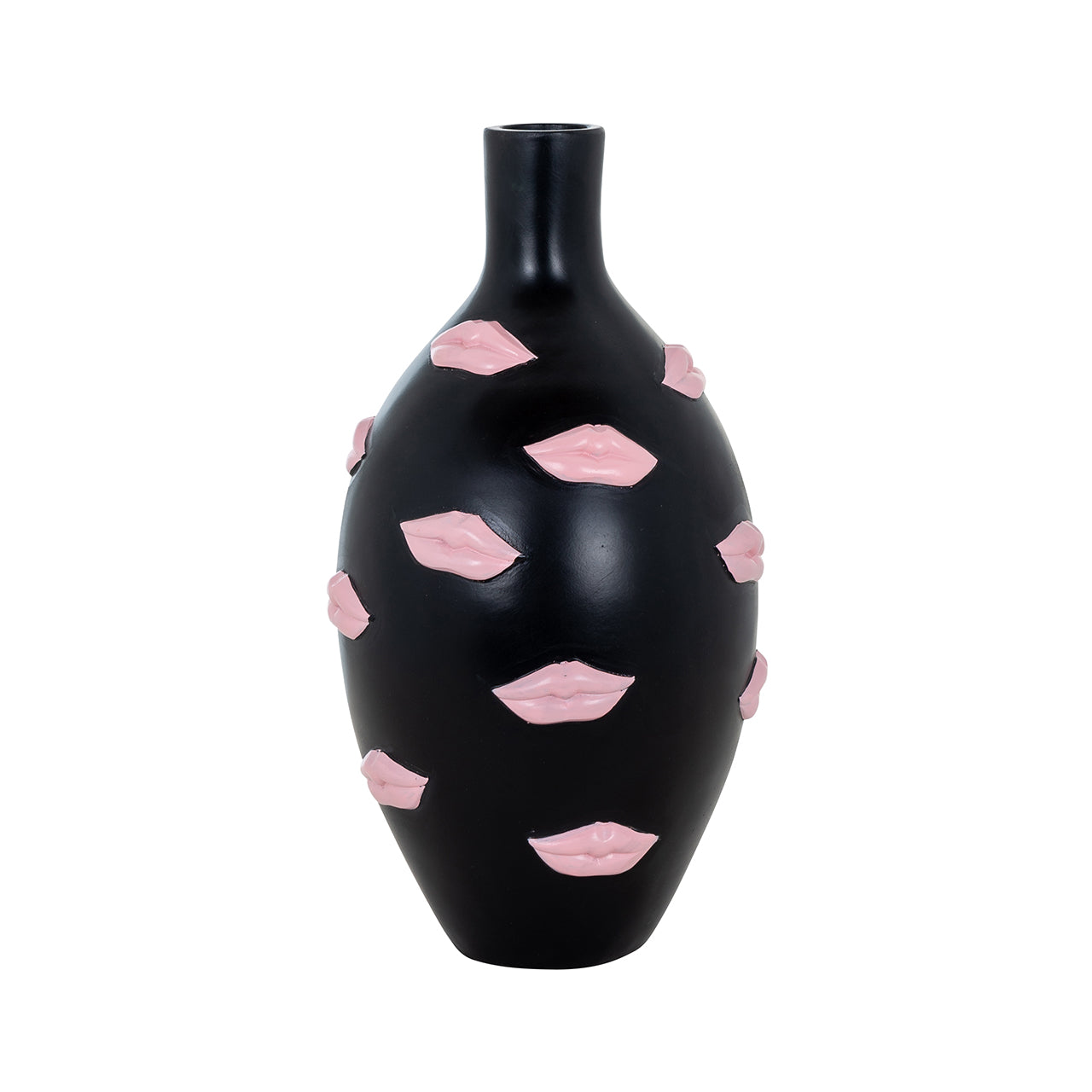 Vase Kisses black big (Black)