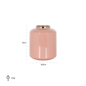 Vase Mara Small (pink) – Richmond Interiors
