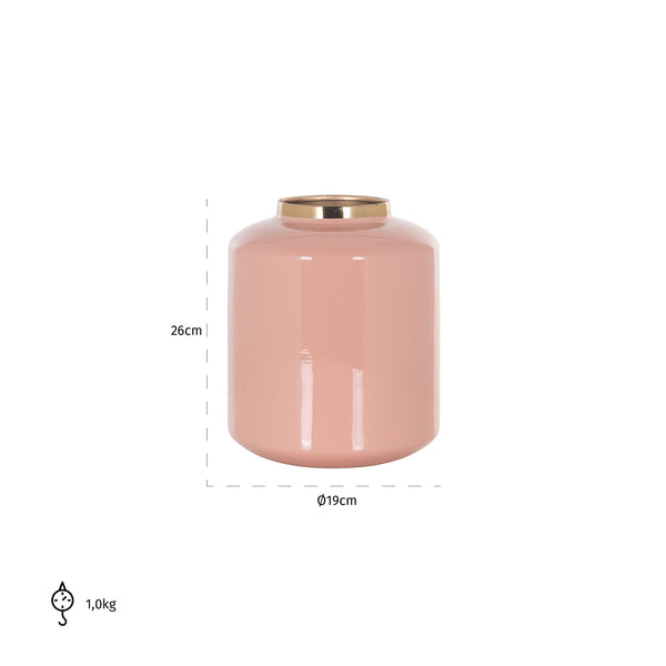 Vase Mara Small (pink) – Richmond Interiors