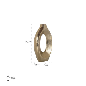 Vase Alma Small (brushed Gold) – Richmond Interiors