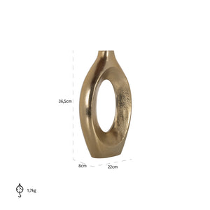 Vase Alma Big (brushed Gold) – Richmond Interiors