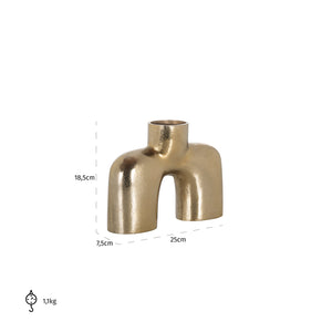 Vase Marley Small (brushed Gold) – Richmond Interiors