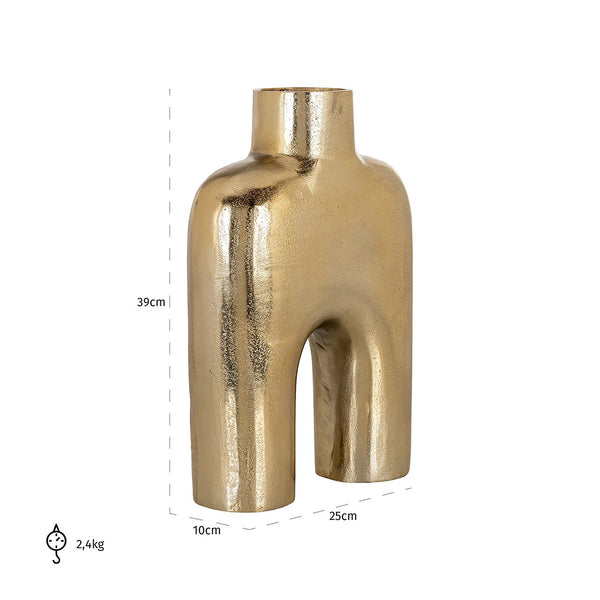 Vase Marley Xl (gold) – Richmond Interiors