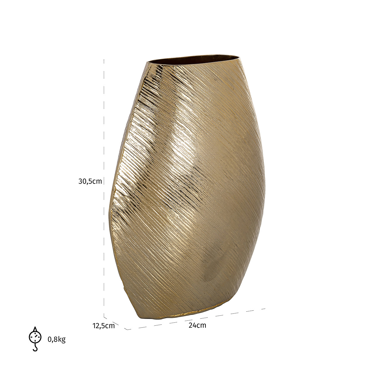 Vase Evey small (Gold)