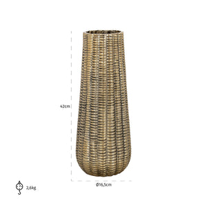 Vase Loran Big (brushed Gold) – Richmond Interiors
