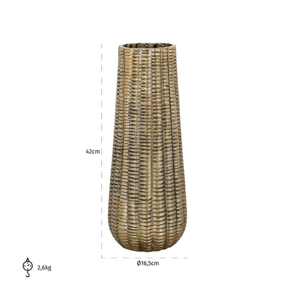 Vase Loran Big (brushed Gold) – Richmond Interiors
