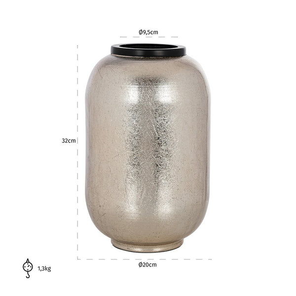 Vase Vesna Small (silver) – Richmond Interiors