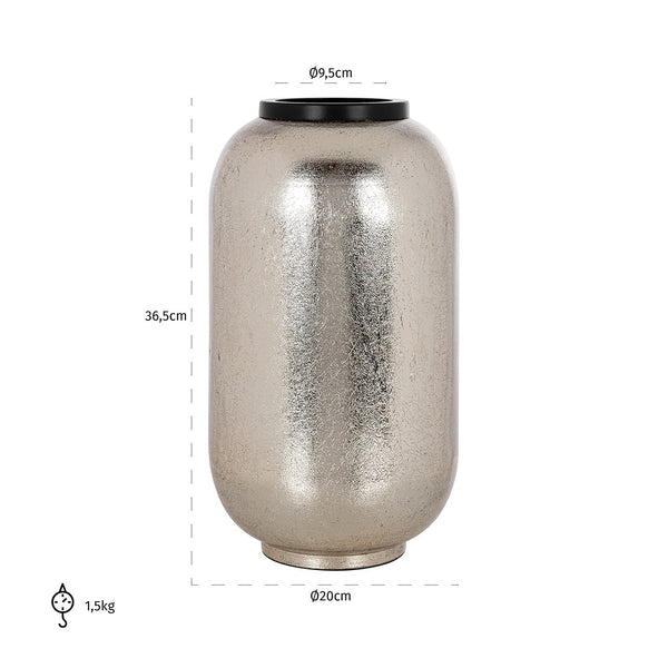 Vase Vesna Big (silver) – Richmond Interiors