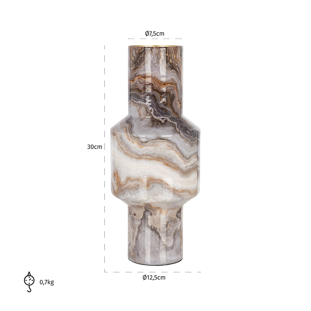 Vase Noia small (Brown)