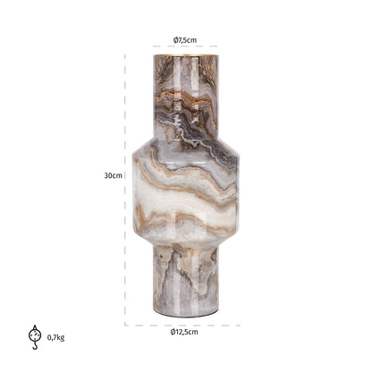 Vase Noia small (Brown)- Richmond Interiors