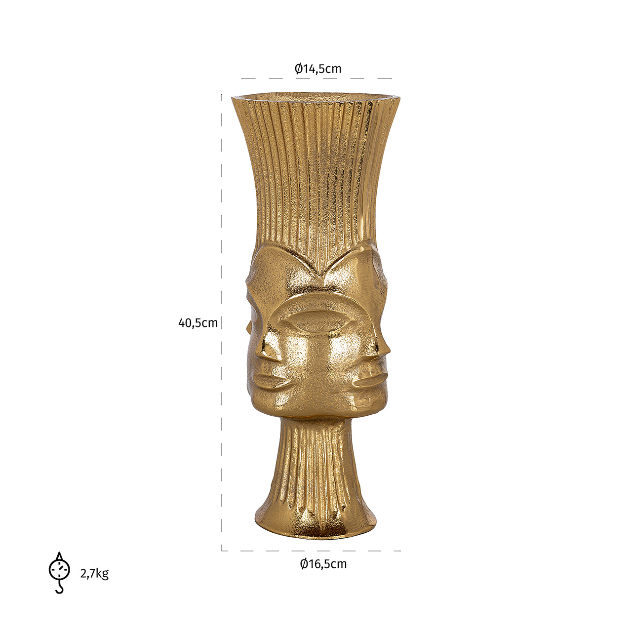 Vase Elyse (Gold)