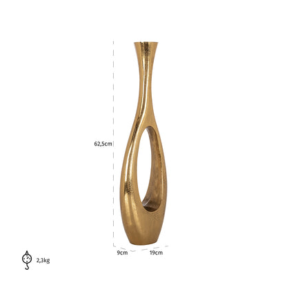 Vase Florine big (Gold)