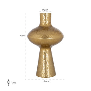 Vase Caitlyn Big (gold) – Richmond Interiors
