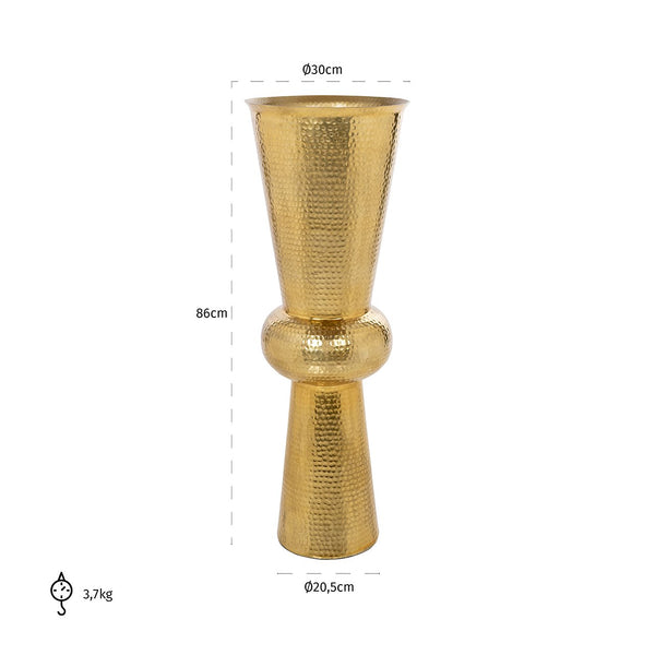 Vase Carice (gold) – Richmond Interiors