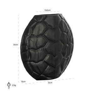 Vase Ines (black) – Richmond Interiors