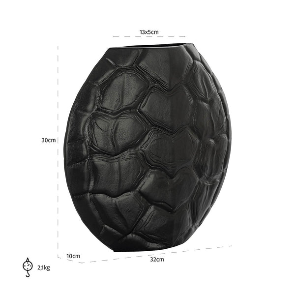 Vase Ines (black) – Richmond Interiors