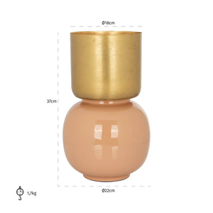 Vase Calla (brushed Gold) – Richmond Interiors