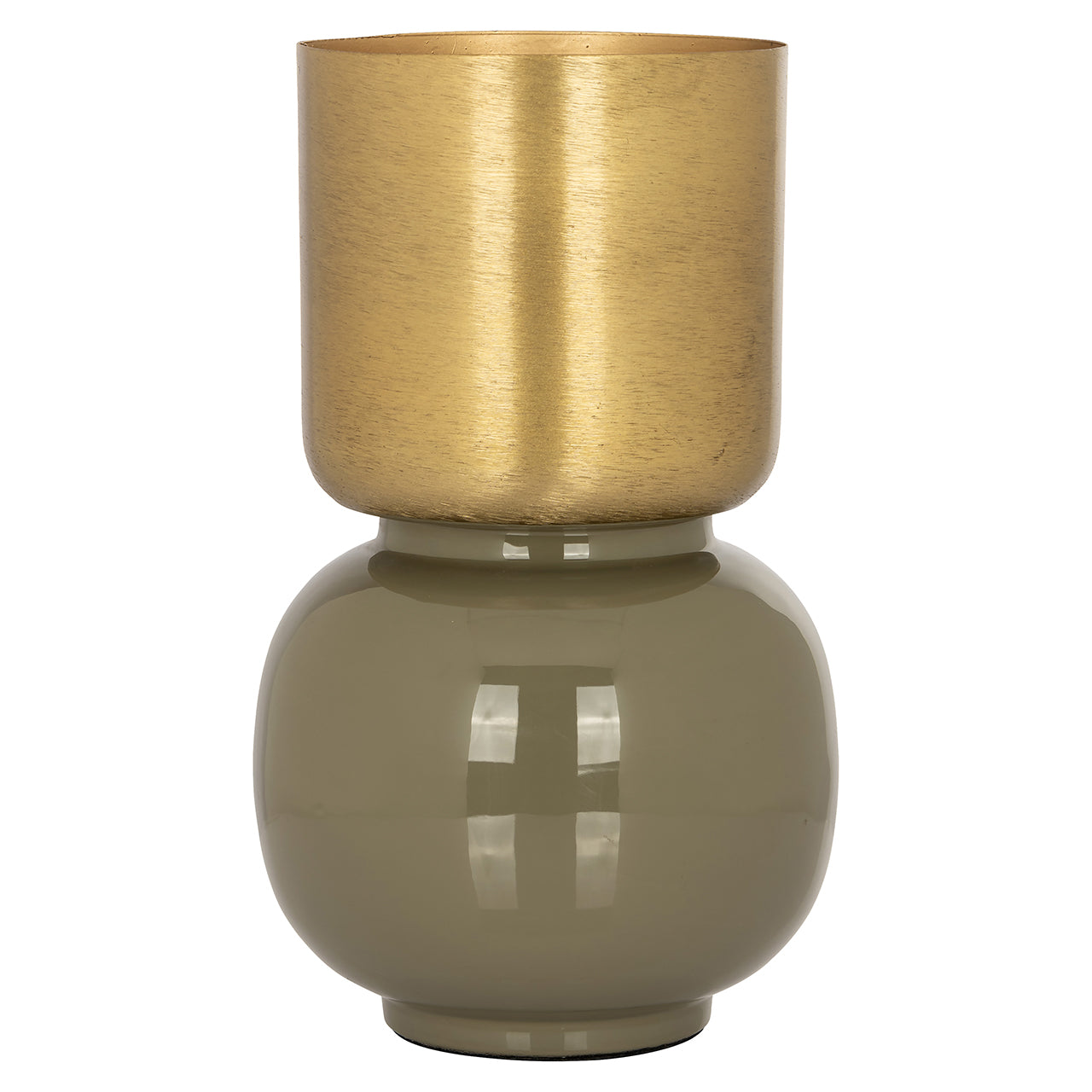 Vase Clover (Brushed Gold)