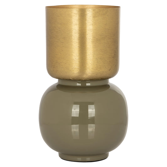 Vase Clover (Brushed Gold)