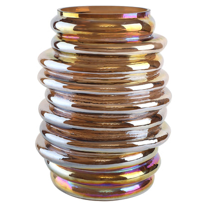 Vase Ava disco brown big (Brown)