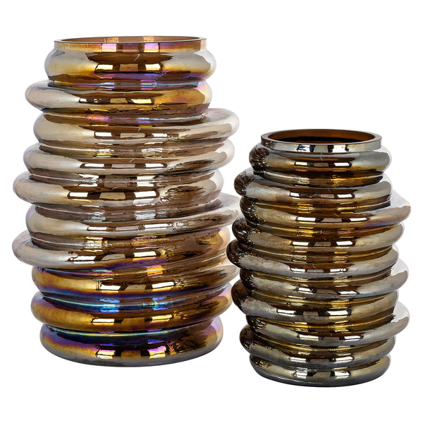 Vase Ava Disco Brown Big (brown) – Richmond Interiors