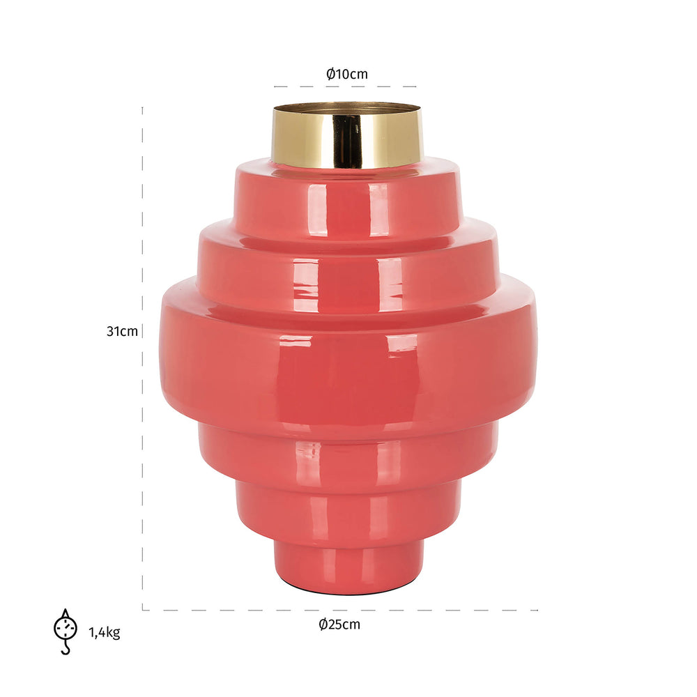 Vase Akelei pink (Pink)