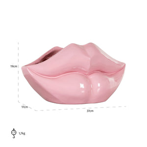 Vase Lippo Pink (pink) – Richmond Interiors