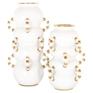Vase Pippy white small