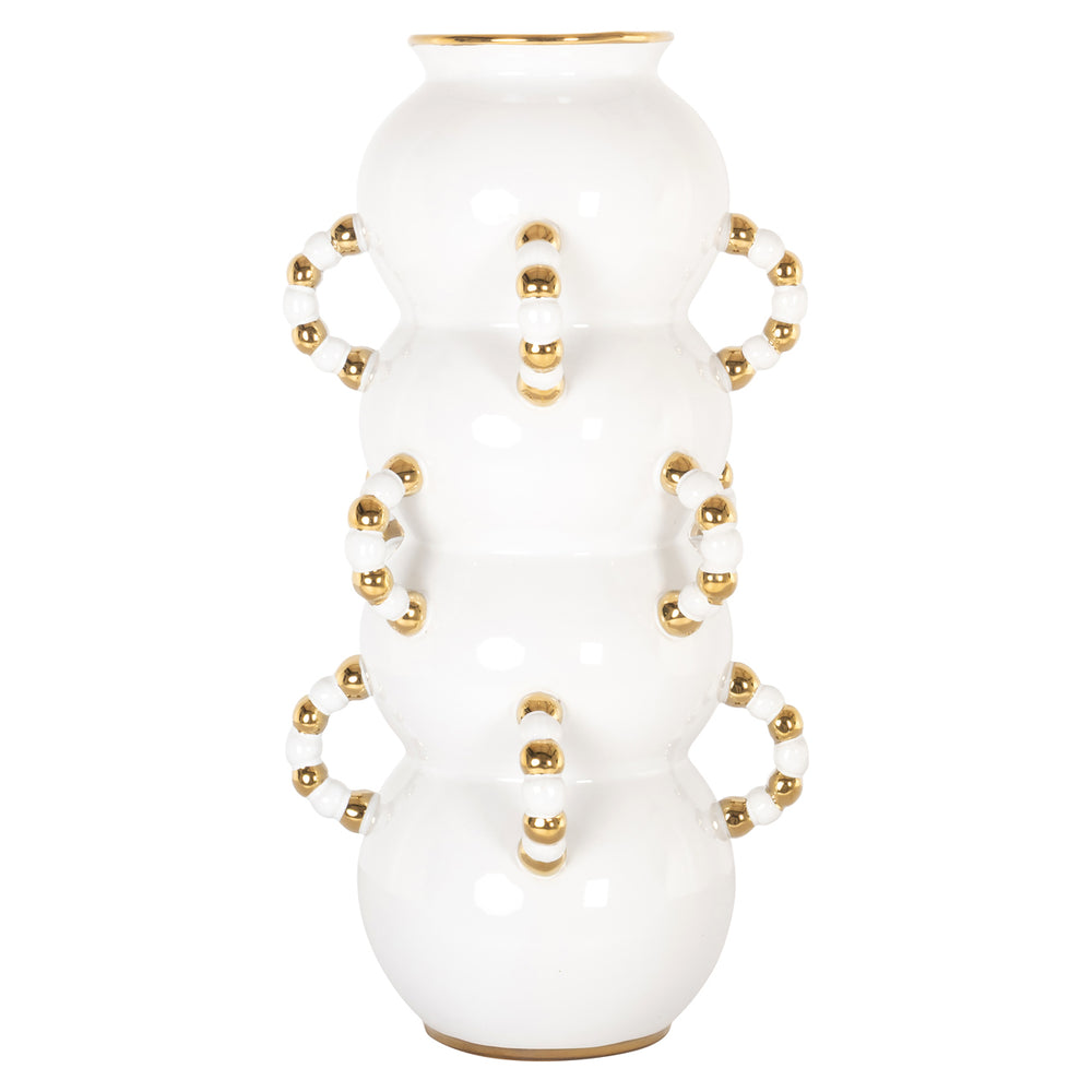 Vase Pippy white large