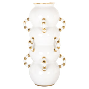 Vase Pippy white large