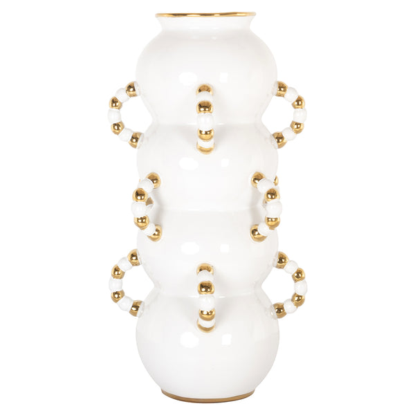 Vase Pippy white large