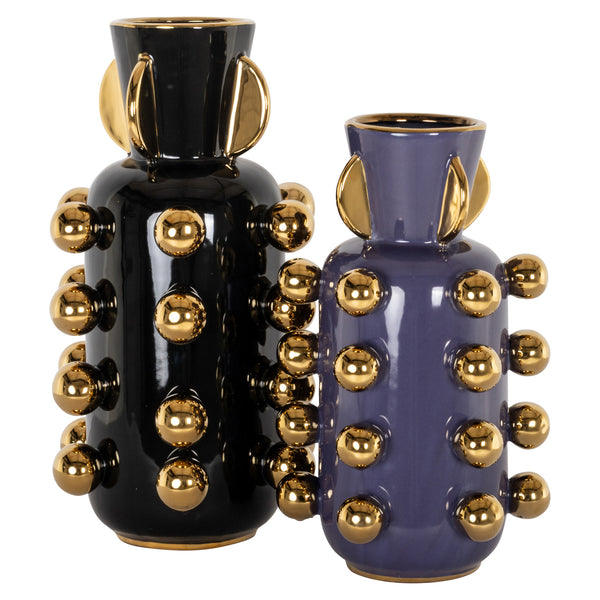 Vase Zalia black large