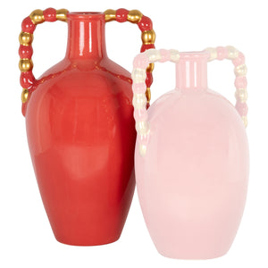 Vase Davita orange large