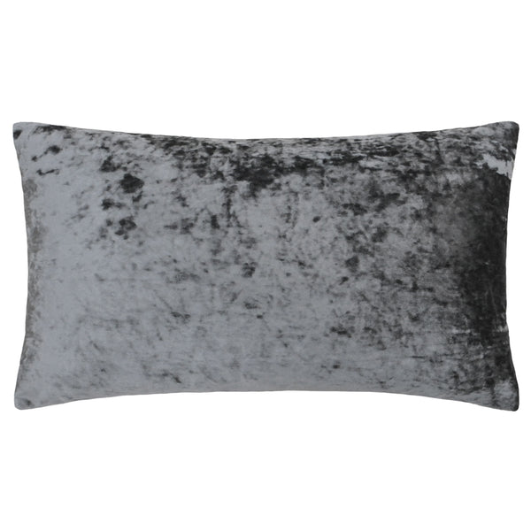 Verona Feather Filled Cushion 40x60 Pewter - view 2