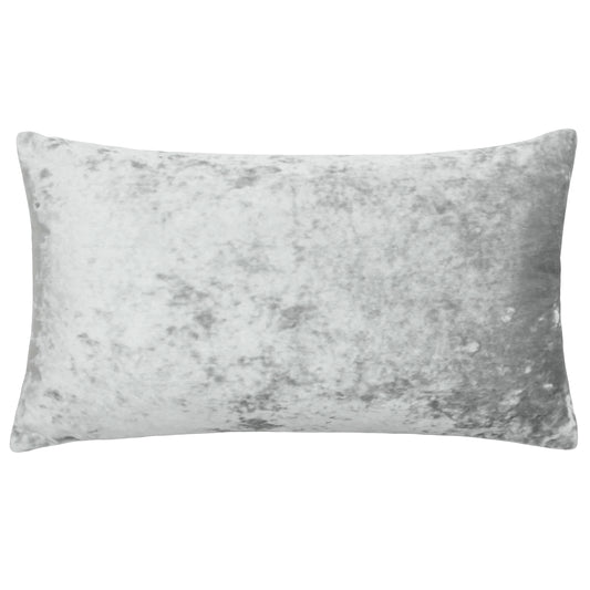 VERONA FEATHER FILLED CUSHION 40X60 SILVER