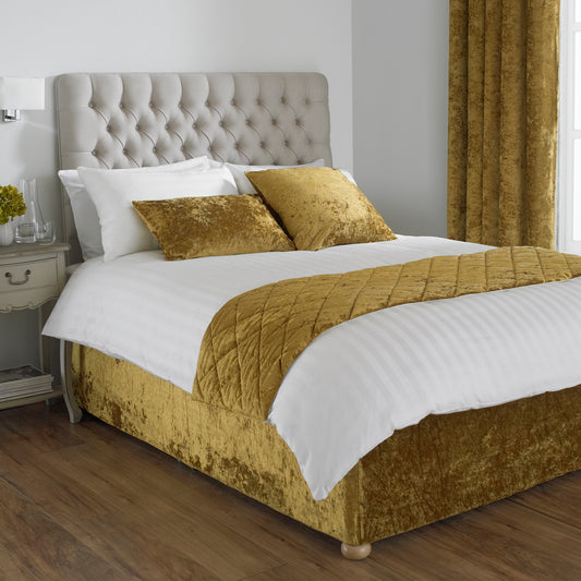 VERONA BED WRAP DOUBLE OCHRE
