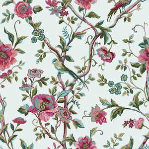 Vintage Chinoiserie King Size Duvet Set Jade - Riva