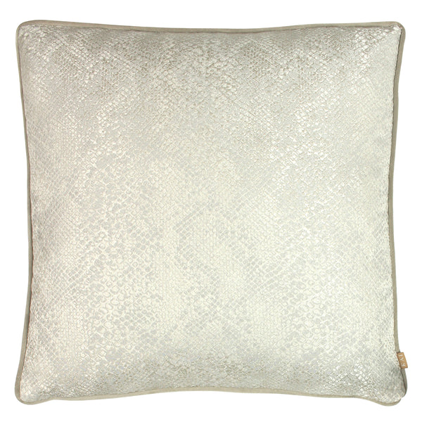 Viper 50x50 Feather Filled Cushion Pewter