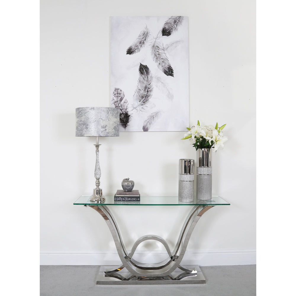 40cm Glitz and Silver Vase