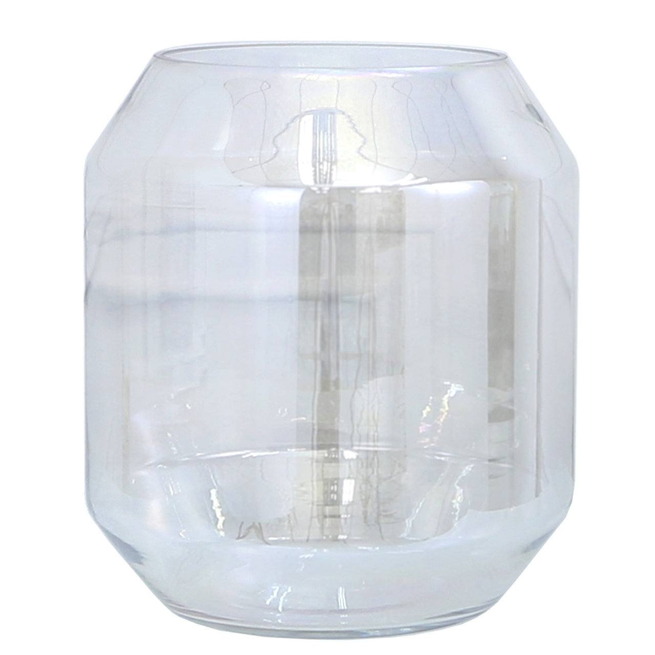 33cm Lustre Glass Ball Vase