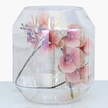 33cm Lustre Glass Ball Vase